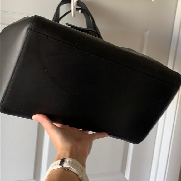 SOLD-Like New Black Delvaux Simplissime Tote - Picture 5 of 8